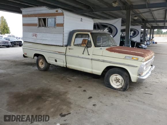 ✅ 1969 Ford F-150 • VIN: F10YRF80474 • Lot: 92677805. Listed on Copart with 25,680 mi. Free auction sales archive from the USA and detailed vehicle history report at DreamBid. Image 4.