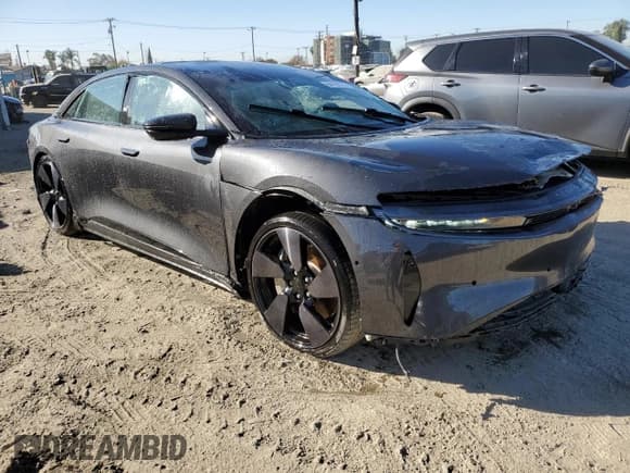 ✅ 2023 Lucid Air Touring • VIN: 50EA1TEA8PA009162 • Lot: 84190174. Listed on Copart with 4,044 mi. Free auction sales archive from the USA and detailed vehicle history report at DreamBid. Image 4.