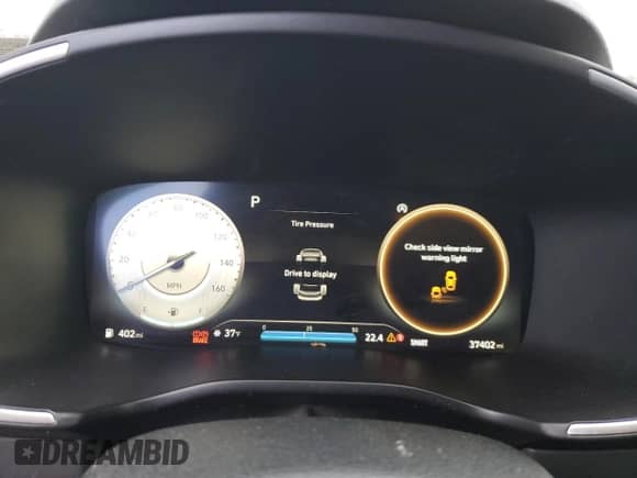 2021 Hyundai Santa Fe SEL z VIN 5NMS64AJXMH323029, wystawiony jako Copart lot #38758993 z przebiegiem 37 402 mil mil oraz . Historia ofert i sprzedaży dostępna na DreamBid. Obrazek 9.