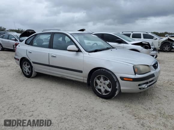 2005 Hyundai Elantra GLS z VIN KMHDN56D65U136462, wystawiony jako Copart lot #79910974 z przebiegiem 146 142 mil mil oraz Czysty tytuł • Clean title. Historia ofert i sprzedaży dostępna na DreamBid. Obrazek 4.