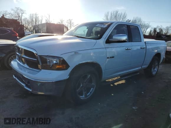 ✅ 2010 Dodge 1500 SLT • VIN: 1D7RB1GP7AS160043 • Lot: 43838795. Wystawiony na Copart z przebiegiem 208 537 mil. Bezpłatny archiwum sprzedaży aukcyjnych z USA i szczegółowy raport historii pojazdu na DreamBid. Zdjęcie 1.