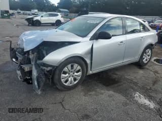 ✅ 2018 Chevrolet Cruze LS • VIN: 1G1PC5SH5G7144532 • Lot: 65045605. Listed on Copart with 187,739 mi. Free auction sales archive from the USA and detailed vehicle history report at DreamBid. Image 1.