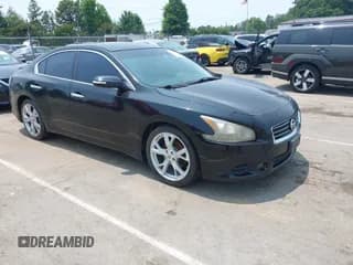 ✅ 2012 Nissan Maxima S • VIN: 1N4AA5APXCC818063 • Lot: 42405473. Listed on IAAI with 201,474 mi. Free auction sales archive from the USA and detailed vehicle history report at DreamBid. Image 1.