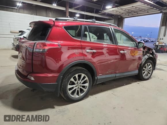 ✅ 2018 Toyota RAV4 Hybrid Limited • VIN: JTMDJREV2JD222380 • Lot: 93207705. Wystawiony na Copart z przebiegiem 62 915 mil. Bezpłatny archiwum sprzedaży aukcyjnych z USA i szczegółowy raport historii pojazdu na DreamBid. Zdjęcie 3.