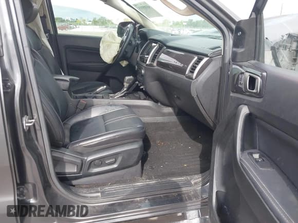 ✅ 2019 Ford Ranger Lariat • VIN: 1FTER4EH2KLA81568 • Lot: 43185315. Listed on IAAI with 55,509 mi. Free auction sales archive from the USA and detailed vehicle history report at DreamBid. Image 5.