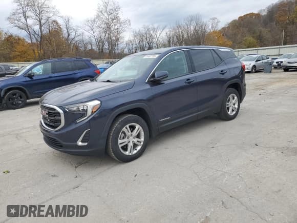 ✅ 2018 GMC Terrain SLE • VIN: 3GKALTEVXJL307234 • Лот: 91487705. Опубликован ранее на Copart с пробегом 81 677 миль. Бесплатный доступ к архиву аукционных продаж из США и подробный отчёт об истории автомобиля на DreamBid. Изображение 1.
