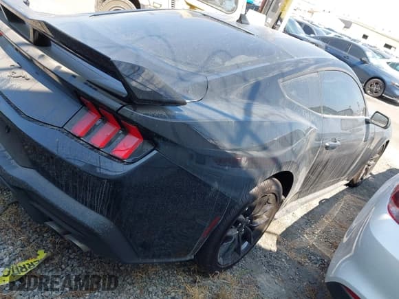 ✅ 2024 Ford Mustang EcoBoost • VIN: 1FA6P8TH2R5108583 • Lot: 42819961. Listed on IAAI with Not provided. Free auction sales archive from the USA and detailed vehicle history report at DreamBid. Image 4.