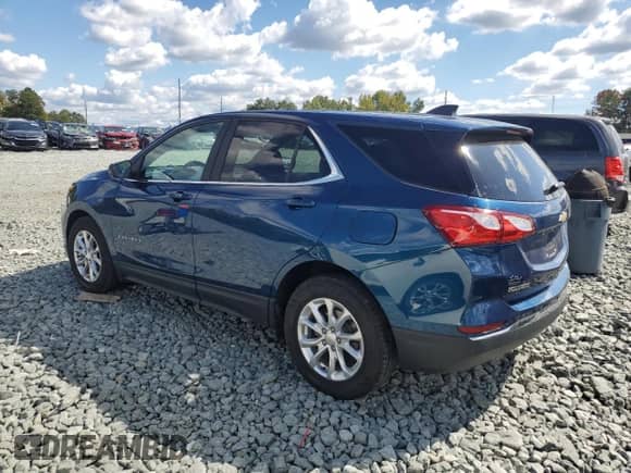 2021 Chevrolet Equinox LT with VIN 2GNAXUEV1M6108868, listed as a Copart auction lot 81559575 with 111,576 mi miles and Salvage title. Bid and sale history available at DreamBid. Image 2.