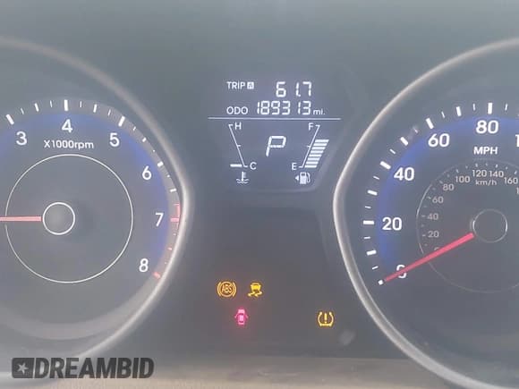 ✅ 2012 Hyundai Elantra Limited • VIN: KMHDH4AE3CU239417 • Lot: 41419935. Listed on IAAI with 189,313 mi. Free auction sales archive from the USA and detailed vehicle history report at DreamBid. Image 7.