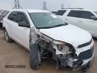 2016 Chevrolet Equinox LS z VIN 2GNALBEK8G1142068, wystawiony jako IAAI lot #43305548 z przebiegiem 140 073 mil mil oraz . Historia ofert i sprzedaży dostępna na DreamBid. Obrazek 1.