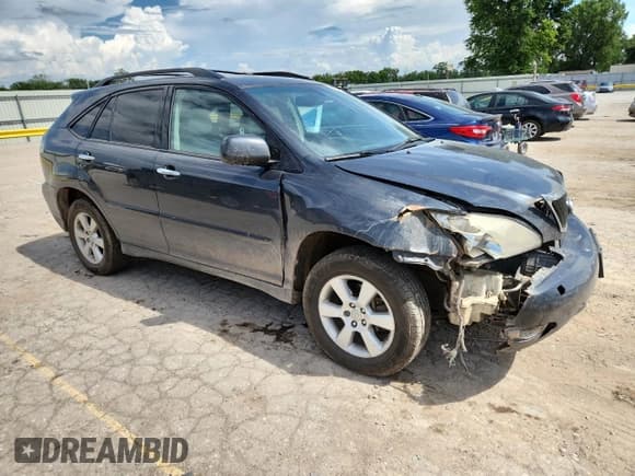 ✅ 2009 Lexus RX 350 • VIN: 2T2HK31U49C117806 • Lot: 62495165. Listed on Copart with 205,093 mi. Free auction sales archive from the USA and detailed vehicle history report at DreamBid. Image 4.