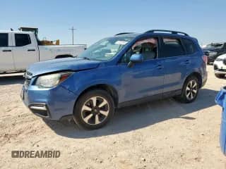 2017 Subaru Forester Limited with VIN JF2SJAJCXHH515686, listed as a Copart auction lot 67327815 with 104,049 mi miles and Salvage title. Bid and sale history available at DreamBid. Image 1.