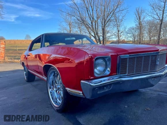 ✅ 1971 Chevrolet Monte Carlo • VIN: 138571L156489 • Лот: 97440715. Опубликован ранее на Copart с пробегом 29 681 миль. Бесплатный доступ к архиву аукционных продаж из США и подробный отчёт об истории автомобиля на DreamBid. Изображение 1.