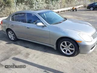 ✅ 2005 Infiniti G35 • VIN: JNKCV51F55M313591 • Lot: 43828549. Listed on IAAI with Not provided. Free auction sales archive from the USA and detailed vehicle history report at DreamBid. Image 1.