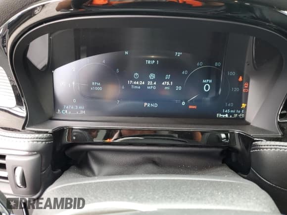 ✅ 2023 Lincoln Corsair Standard • VIN: 5LMCJ1CA1PUL19052 • Lot: 59434045. Listed on Copart with 7,476 mi. Free auction sales archive from the USA and detailed vehicle history report at DreamBid. Image 9.