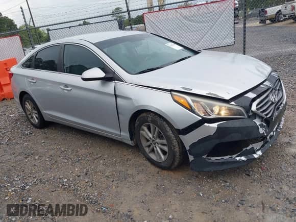 2016 Hyundai Sonata 2.4L z VIN 5NPE24AF9GH276135, wystawiony jako IAAI lot #42623384 z przebiegiem 164 220 mil mil oraz . Historia ofert i sprzedaży dostępna na DreamBid. Obrazek 1.