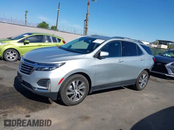 2022 Chevrolet Equinox Premier with VIN 3GNAXNEV8NS152892, listed as a IAAI auction lot 42799811 with 33,818 mi miles and . Bid and sale history available at DreamBid. Image 15.