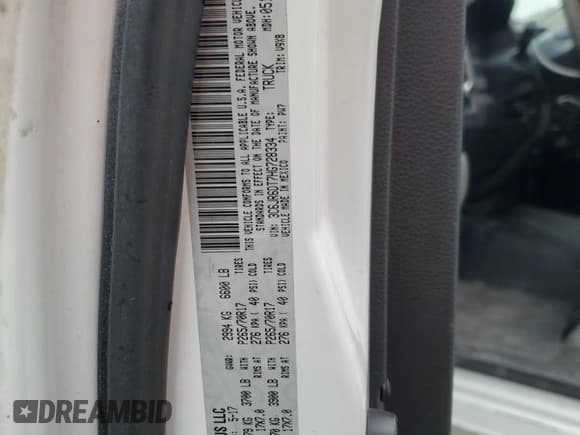 ✅ 2017 Ram 1500 Tradesman • VIN: 3C6JR6DT7HG728334 • Lot: 90112135. Listed on Copart with 144,686 mi. Free auction sales archive from the USA and detailed vehicle history report at DreamBid. Image 12.