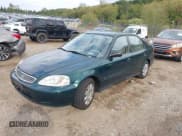 ✅ 1999 Honda Civic VP • VIN: 2HGEJ6619XH528858 • Lot: 43426808. Listed on IAAI with 114,977 mi. Free auction sales archive from the USA and detailed vehicle history report at DreamBid. Image 2.