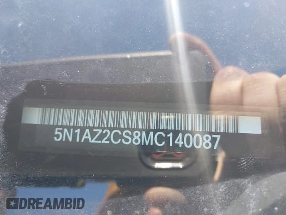 ✅ 2021 Nissan Murano SL • VIN: 5N1AZ2CS8MC140087 • Lot: 41501109. Wystawiony na IAAI z przebiegiem 124 644 mil. Bezpłatny archiwum sprzedaży aukcyjnych z USA i szczegółowy raport historii pojazdu na DreamBid. Zdjęcie 9.