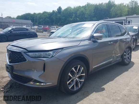 ✅ 2022 Acura MDX Technology • VIN: 5J8YE1H42NL025104 • Лот: 42503291. Опубликован ранее на IAAI с пробегом 57 446 миль. Бесплатный доступ к архиву аукционных продаж из США и подробный отчёт об истории автомобиля на DreamBid. Изображение 2.