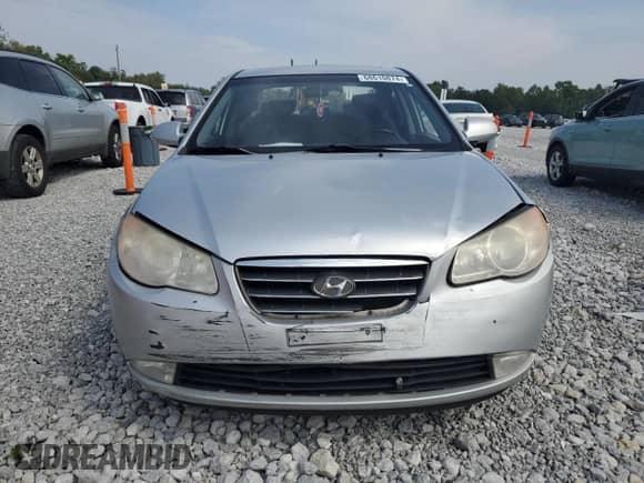 2007 Hyundai Elantra GLS z VIN KMHDU46D07U230367, wystawiony jako Copart lot #68610874 z przebiegiem Nie podano mil oraz Szkoda całkowita • Salvage title. Historia ofert i sprzedaży dostępna na DreamBid. Obrazek 5.