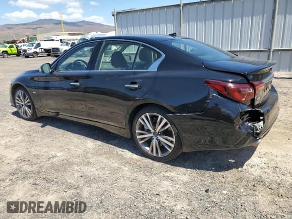 ✅ 2019 Infiniti Q50 Sport • VIN: JN1EV7AR9KM593885 • Lot: 81522225. Listed on Copart with 95,061 mi. Free auction sales archive from the USA and detailed vehicle history report at DreamBid. Image 2.