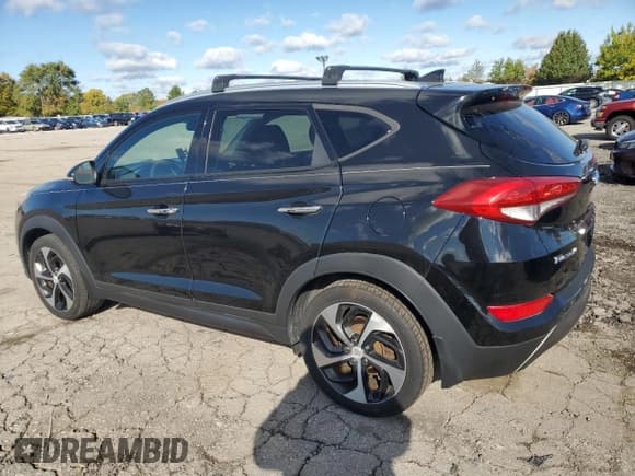 ✅ 2016 Hyundai Tucson Sport • VIN: KM8J3CA24GU084769 • Lot: 89664065. Listed on Copart with 107,289 mi. Free auction sales archive from the USA and detailed vehicle history report at DreamBid. Image 2.