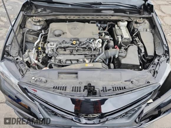 2022 Toyota Camry SE with VIN 4T1G11BK1NU068643, listed as a Copart auction lot 80522695 with 51,182 mi miles and Salvage title. Bid and sale history available at DreamBid. Image 11.