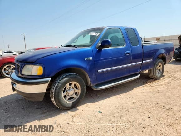 ✅ 1998 Ford F-150 • VIN: 1FTZX1728WKA22003 • Lot: 61235875. Listed on Copart with 185,013 mi. Free auction sales archive from the USA and detailed vehicle history report at DreamBid. Image 1.