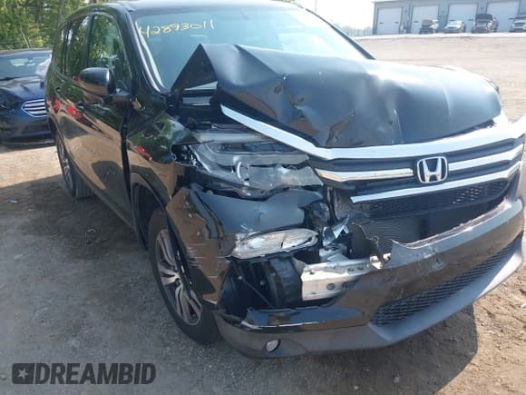 ✅ 2017 Honda Pilot EX-L • VIN: 5FNYF6H57HB032784 • Lot: 42893011. Listed on IAAI with 125,407 mi. Free auction sales archive from the USA and detailed vehicle history report at DreamBid. Image 6.