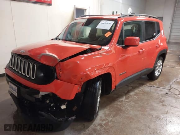 ✅ 2017 Jeep Renegade Altitude • VIN: ZACCJABB7HPE63399 • Lot: 41635030. Wystawiony na IAAI z przebiegiem 90 184 mil. Bezpłatny archiwum sprzedaży aukcyjnych z USA i szczegółowy raport historii pojazdu na DreamBid. Zdjęcie 2.