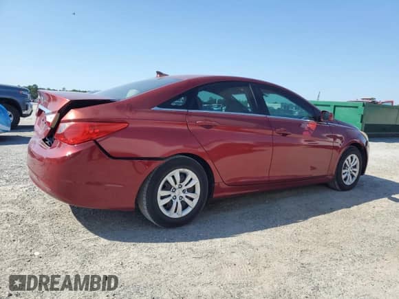 2012 Hyundai Sonata GLS with VIN 5NPEB4AC5CH378161, listed as a Copart auction lot 89625135 with 141,750 mi miles and Salvage title. Bid and sale history available at DreamBid. Image 3.