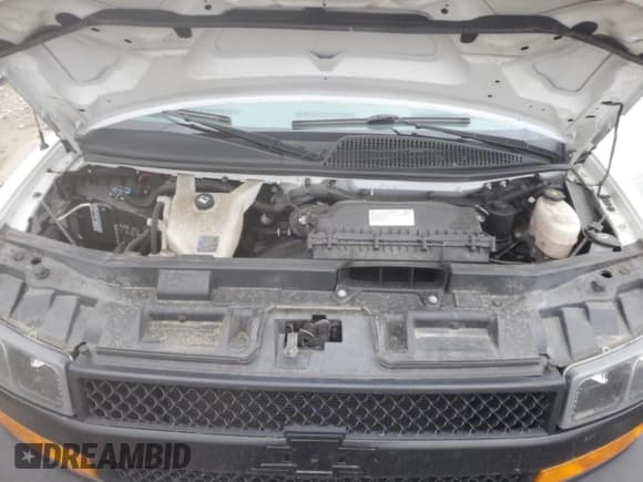 ✅ 2021 Chevrolet Express Cargo • VIN: 1GCWGBFP4M1225463 • Lot: 56703303. Listed on Copart with 99,442 mi. Free auction sales archive from the USA and detailed vehicle history report at DreamBid. Image 12.