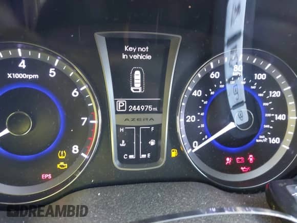 2012 Hyundai Azera с VIN KMHFG4JG1CA160584, выставлен на аукционе IAAI как лот 41598137 с пробегом 244 975 миль миль и . История ставок и продаж доступна на DreamBid. Изображение 7.