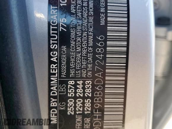 ✅ 2013 Mercedes-Benz E 550 Sport • VIN: WDDHF9BB6DA724866 • Lot: 90734875. Wystawiony na Copart z przebiegiem 180 423 mil. Bezpłatny archiwum sprzedaży aukcyjnych z USA i szczegółowy raport historii pojazdu na DreamBid. Zdjęcie 12.