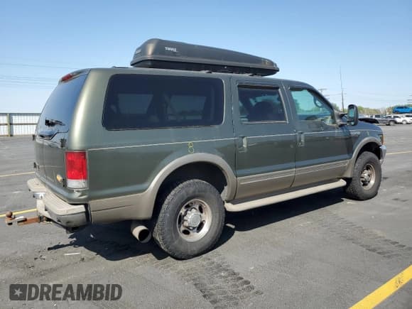 ✅ 2000 Ford Excursion Limited • VIN: 1FMSU43F6YED23564 • Лот: 61403045. Опубликован ранее на Copart с пробегом 247 820 миль. Бесплатный доступ к архиву аукционных продаж из США и подробный отчёт об истории автомобиля на DreamBid. Изображение 3.
