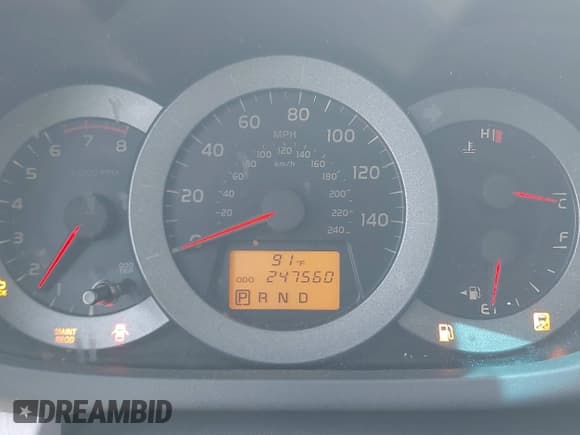 ✅ 2010 Toyota RAV4 • VIN: JTMZK4DV3A5026210 • Лот: 42473126. Опубликован ранее на IAAI с пробегом 247 560 миль. Бесплатный доступ к архиву аукционных продаж из США и подробный отчёт об истории автомобиля на DreamBid. Изображение 7.