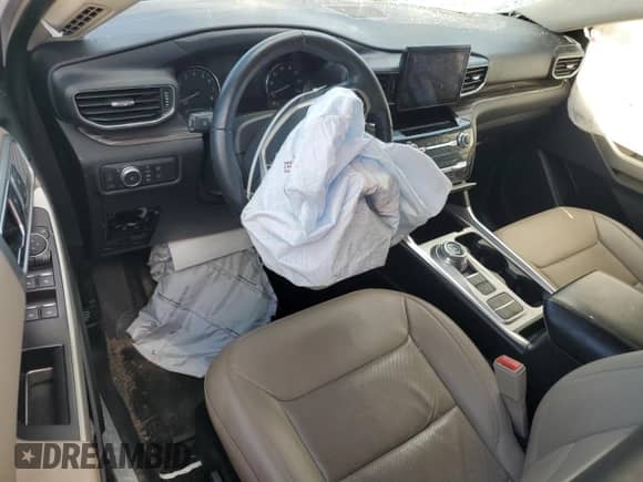 2022 Ford Explorer Limited z VIN 1FMSK7FH4NGA56235, wystawiony jako Copart lot #70799225 z przebiegiem Nie podano mil oraz Szkoda całkowita • Salvage title. Historia ofert i sprzedaży dostępna na DreamBid. Obrazek 8.