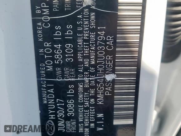 ✅ 2018 Genesis G90 Ultimate • VIN: KMHG54JH0JU037941 • Lot: 70187215. Listed on Copart with 81,407 mi. Free auction sales archive from the USA and detailed vehicle history report at DreamBid. Image 12.