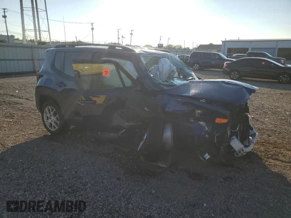 ✅ 2021 Jeep Renegade Latitude • VIN: ZACNJCBB7MPN14962 • Lot: 87009855. Listed on Copart with 36,972 mi. Free auction sales archive from the USA and detailed vehicle history report at DreamBid. Image 4.