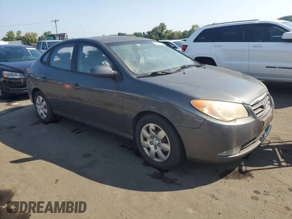 2007 Hyundai Elantra GLS z VIN KMHDU46D57U043254, wystawiony jako Copart lot #69232744 z przebiegiem Nie podano mil oraz Szkoda całkowita • Salvage title. Historia ofert i sprzedaży dostępna na DreamBid. Obrazek 4.