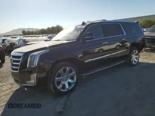 ✅ 2016 Cadillac Escalade ESV Premium Collection • VIN: 1GYS4JKJ8GR143481 • Lot: 81303925. Listed on Copart with 100,276 mi. Free auction sales archive from the USA and detailed vehicle history report at DreamBid. Image 1.