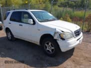 ✅ 2001 Mercedes-Benz M 320/430/500 • VIN: 4JGAB54E11A287423 • Lot: 43207264. Listed on IAAI with 201,888 mi. Free auction sales archive from the USA and detailed vehicle history report at DreamBid. Image 1.