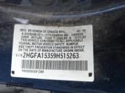 ✅ 2009 Honda Civic DX-G • VIN: 2HGFA15359H515263 • Lot: 43735033. Listed on IAAI with 155,346 mi. Free auction sales archive from the USA and detailed vehicle history report at DreamBid. Image 9.