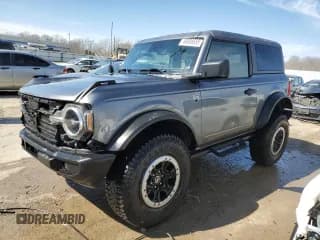 ✅ 2023 Ford Bronco • VIN: 1FMDE5CH2PLC18267 • Lot: 46698555. Listed on Copart with 13,189 mi. Free auction sales archive from the USA and detailed vehicle history report at DreamBid. Image 1.
