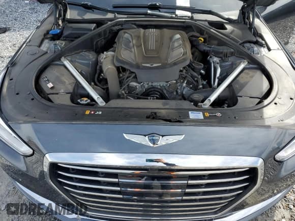 ✅ 2018 Genesis G90 Premium • VIN: KMHG34JA9JU043262 • Лот: 48592955. Опубликован ранее на Copart с пробегом 75 614 миль. Бесплатный доступ к архиву аукционных продаж из США и подробный отчёт об истории автомобиля на DreamBid. Изображение 11.