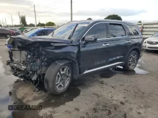 ✅ 2024 Hyundai Palisade SEL • VIN: KM8R44GE8RU773644 • Лот: 90564845. Опубликован ранее на Copart с пробегом 16 827 миль. Бесплатный доступ к архиву аукционных продаж из США и подробный отчёт об истории автомобиля на DreamBid. Изображение 1.