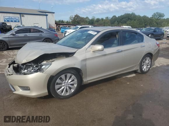 ✅ 2013 Honda Accord EX-L • VIN: 1HGCR2F87DA201648 • Lot: 85710765. Listed on Copart with 83,839 mi. Free auction sales archive from the USA and detailed vehicle history report at DreamBid. Image 1.