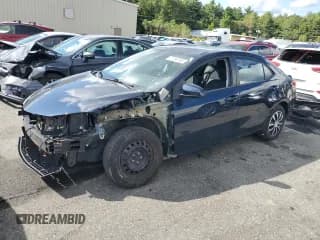 ✅ 2019 Toyota Corolla LE • VIN: 2T1BURHE4KC230845 • Lot: 71796765. Listed on Copart with 95,102 mi. Free auction sales archive from the USA and detailed vehicle history report at DreamBid. Image 1.